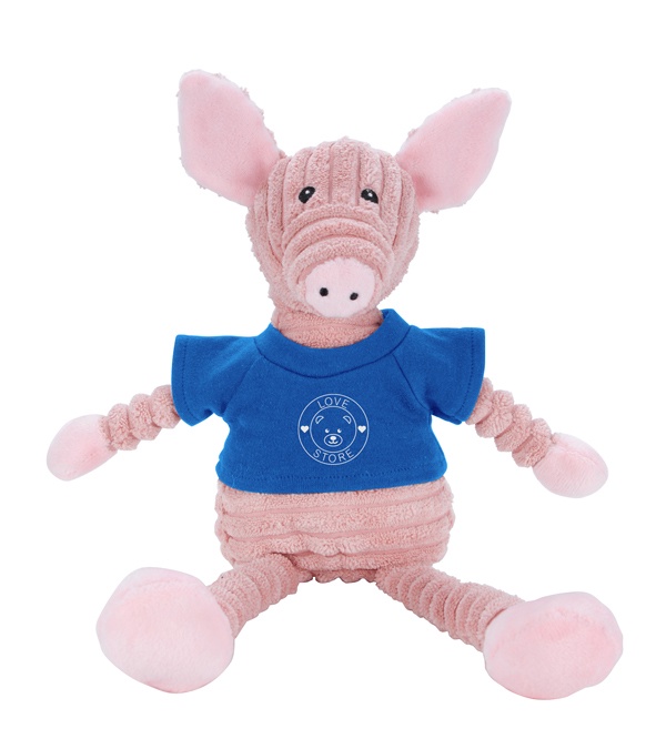 Teddy Bear Cordies with T-Shirt - Pig