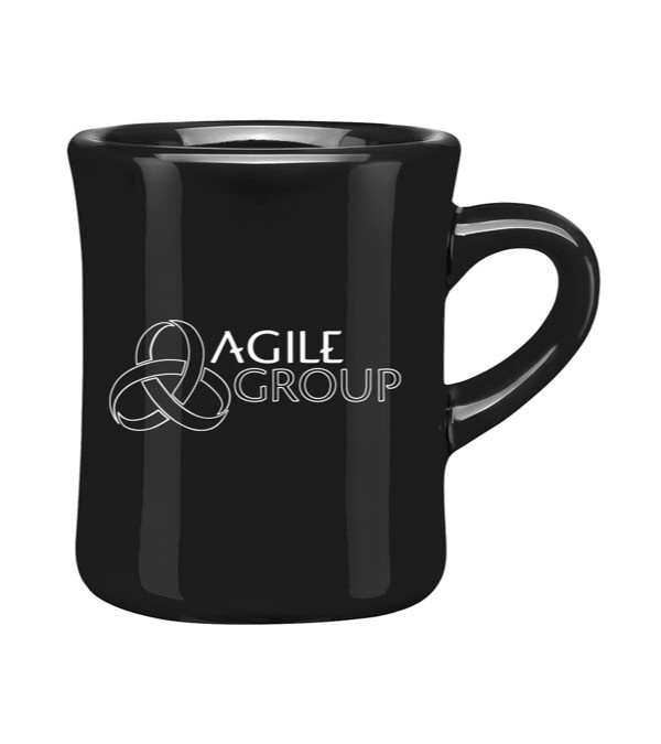 12 oz. CuppaJo Ironstone Diner Mug
