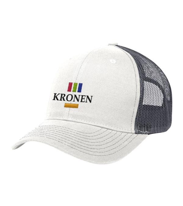 Cotton Twill Mesh Back Cap-Embroidered