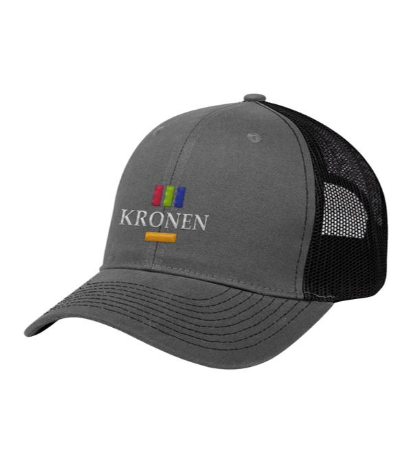 Cotton Twill Mesh Back Cap-Embroidered