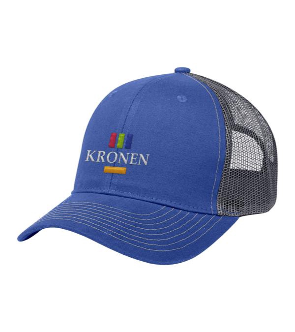 Cotton Twill Mesh Back Cap-Embroidered