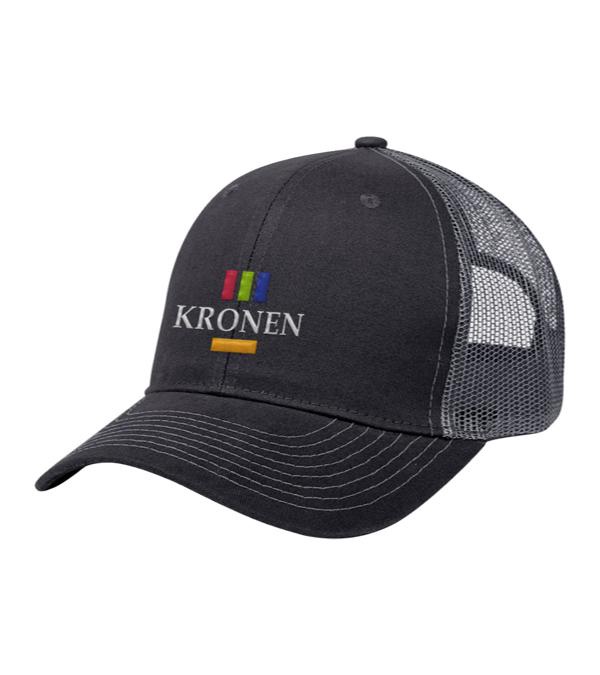 Cotton Twill Mesh Back Cap-Embroidered