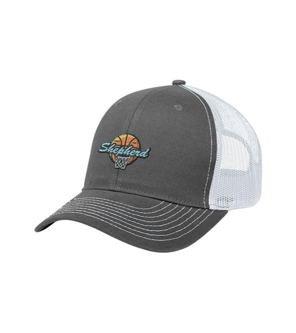 Cotton Twill Mesh Back Cap-Embroidered