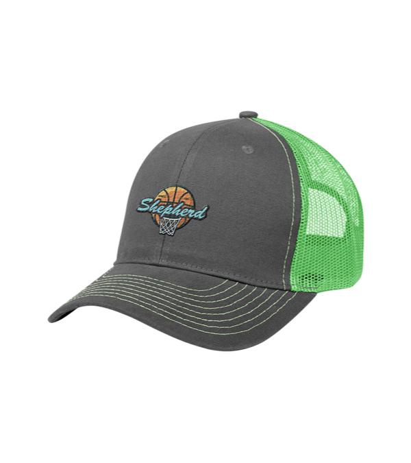 Cotton Twill Mesh Back Cap-Embroidered