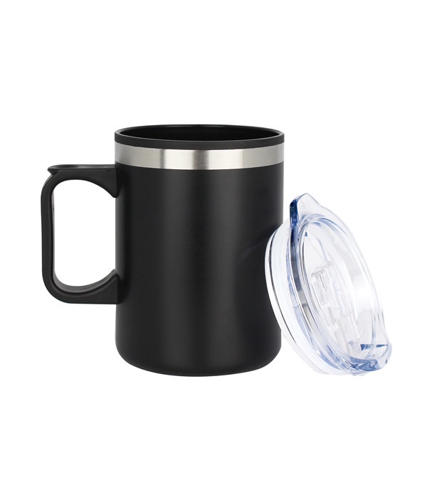14 oz. Pisa Double Wall Insulated Mug - Laser Engraved