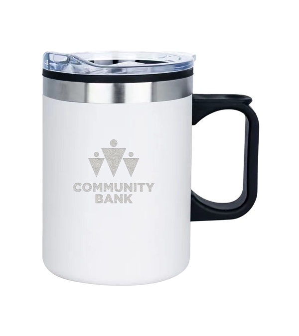 14 oz. Pisa Double Wall Insulated Mug - 24 Hour Rush