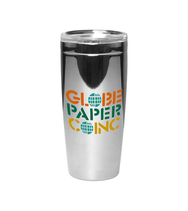 20 oz. Electroplated Viking Nova Tumbler - Full Color Imprint