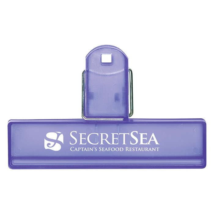 Promotional 4" Bag Clips
