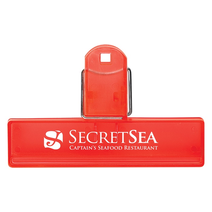 Promotional 4" Bag Clips