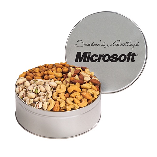Personalized 4-Way Nut Tins