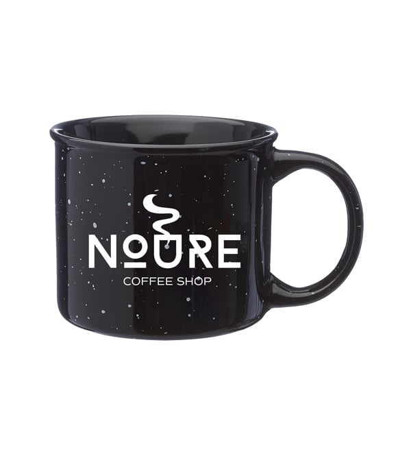 13 oz. Ceramic Campfire Coffee Mugs