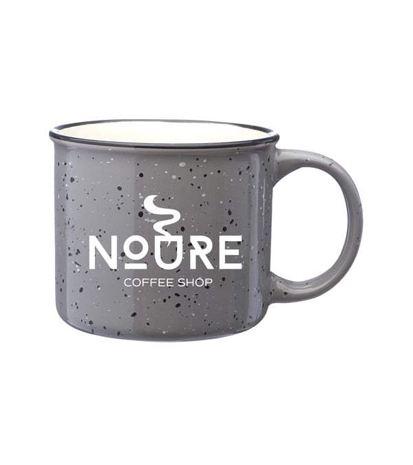 13 oz. Ceramic Campfire Coffee Mugs