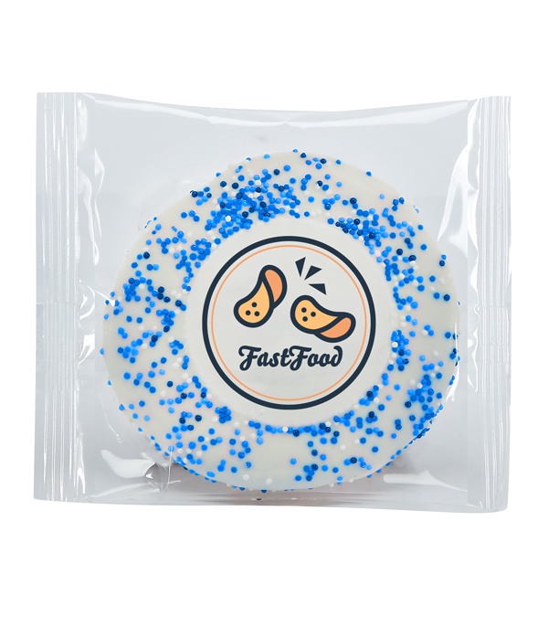 Custom Sugar Cookie In Cello Bag