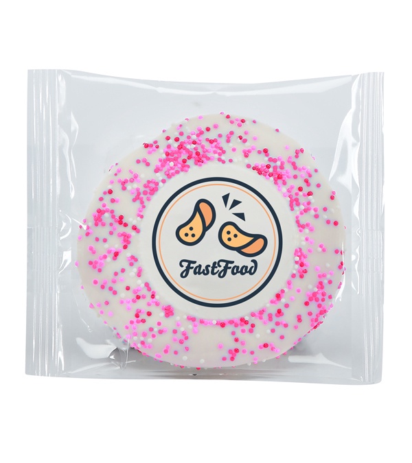 Custom Sugar Cookie In Cello Bag