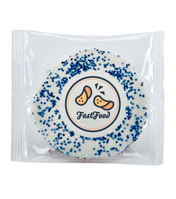 Custom Sugar Cookie In Cello Bag