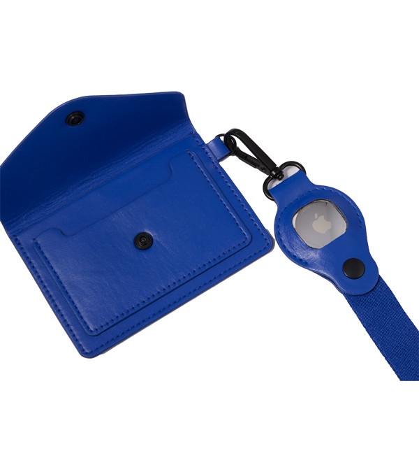 Recycled Wrist Lanyard with Card Holder