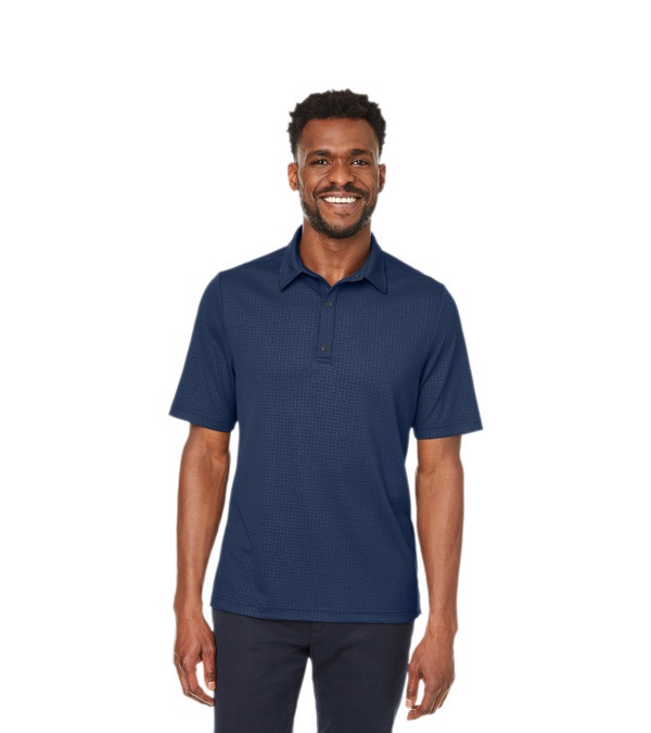 North End Men's Replay Recycled Polo - Embroidery