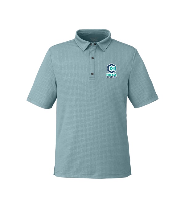 North End Men's Replay Recycled Polo - Embroidery