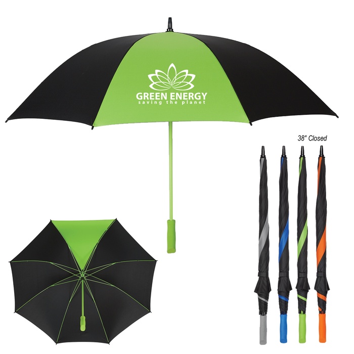 60" Splash of Color Golf Umbrella