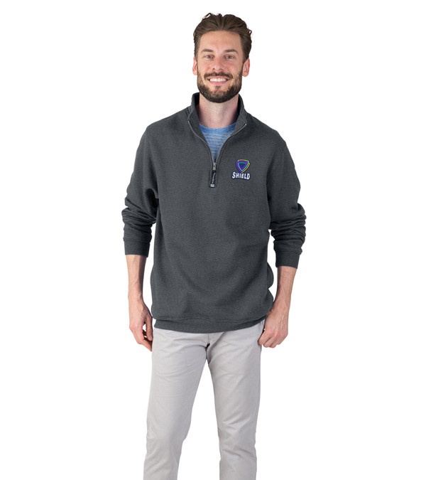 Crosswind Quarter Zip Sweatshirt Unisex - Embroidered