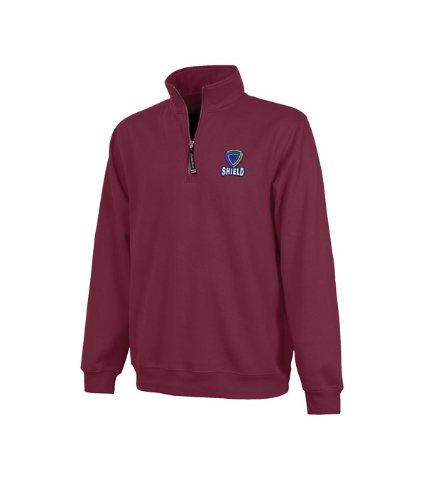 Crosswind Quarter Zip Sweatshirt Unisex - Embroidered
