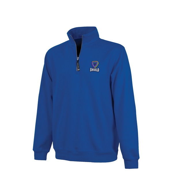 Crosswind Quarter Zip Sweatshirt Unisex - Embroidered