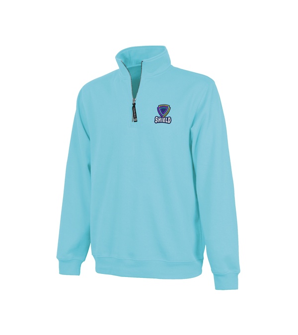 Crosswind Quarter Zip Sweatshirt Unisex - Embroidered