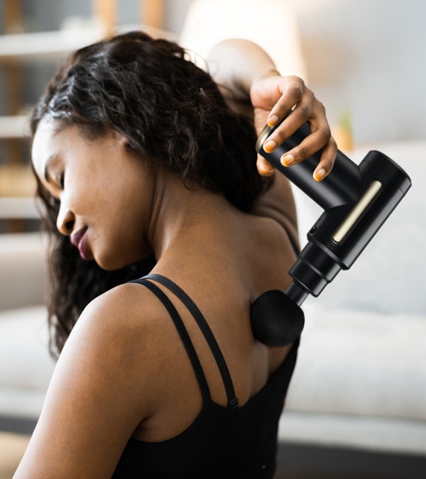 iLive Portable Cordless Massage Gun - Screen Print