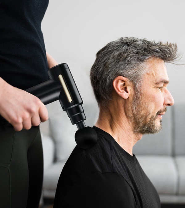 iLive Portable Cordless Massage Gun - Screen Print
