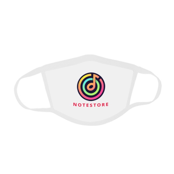 2-PLY Polyester Face Mask With Nose Wire