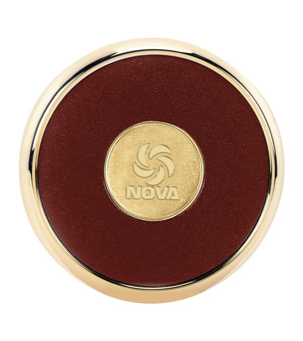 Round Brass Gold Coaster