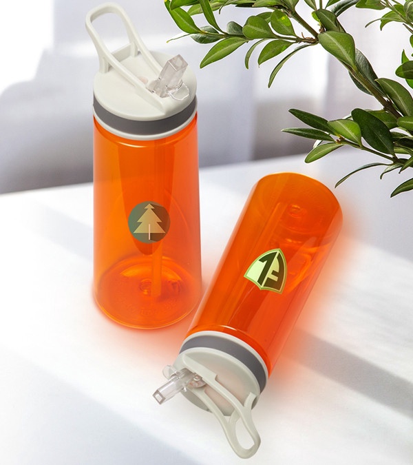 22 oz. Sports Water Bottles with Straw