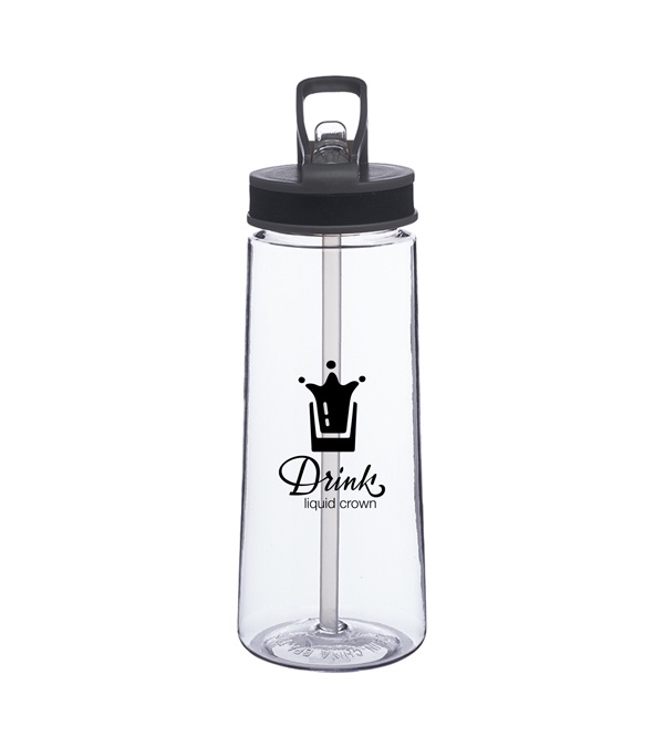 22 oz. Sports Water Bottles with Straw