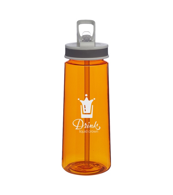 22 oz. Sports Water Bottles with Straw