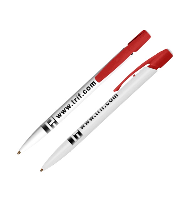BIC Media Clic Pen - White