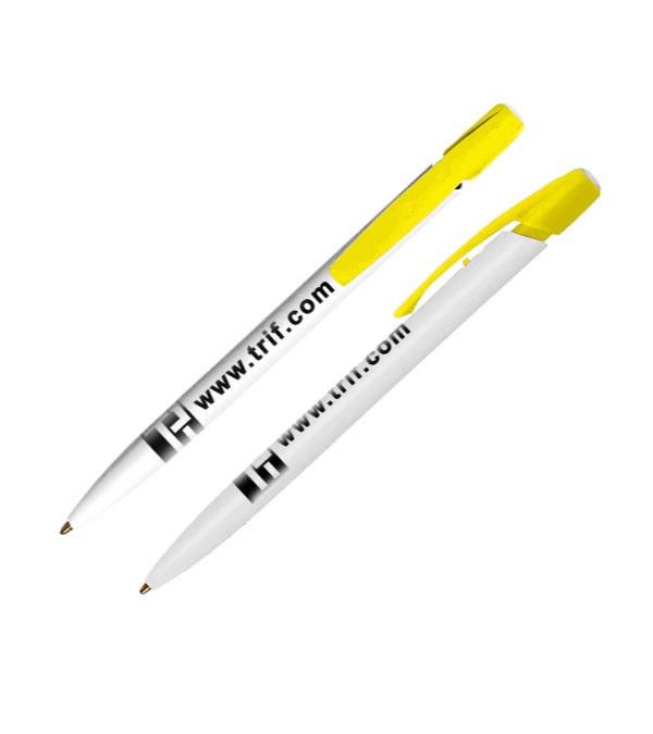 BIC Media Clic Pen - White