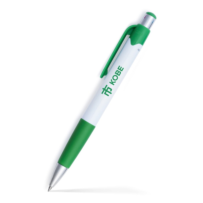 Maddie Gel Click Pen w/ Recycled Plastic