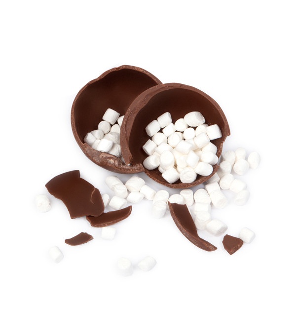 Hot Chocolate Bomb Caramel Flavor in Full Color Box