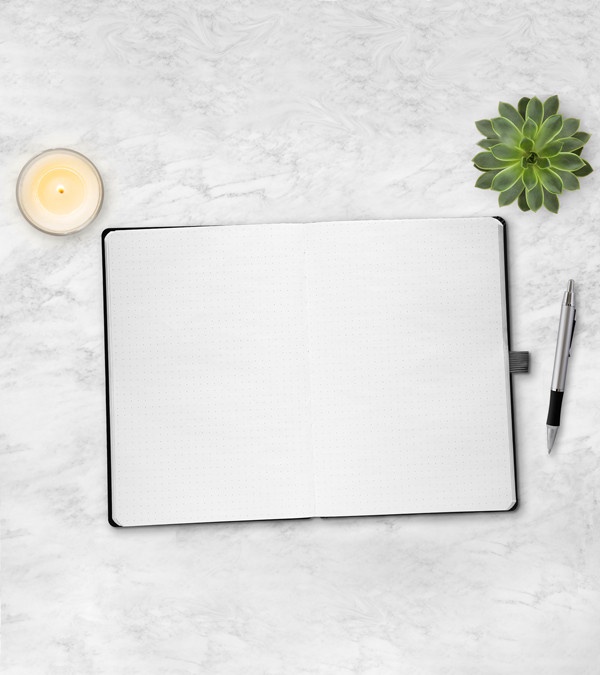 Palazzo Ultra-Gloss Marble Notebook