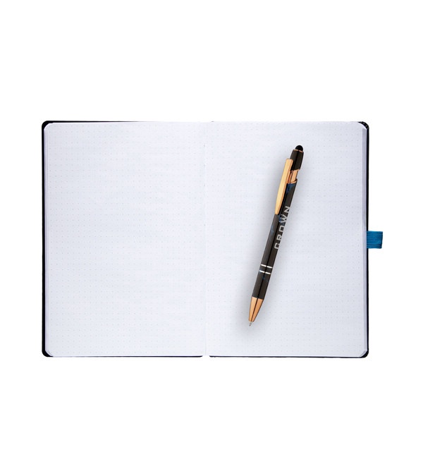 Palazzo Ultra-Gloss Marble Notebook with Pen