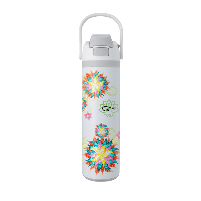 Koozie® PopFlow Recycled Stainless Steel Sport Bottle - 25 oz.
