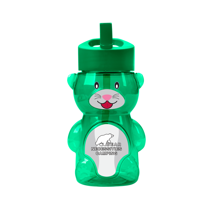 Garyline® Cubbie RPET Bottle with Flip-Straw Lid - 20 oz.