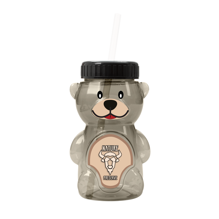 Garyline® Cubbie RPET Bottle with Straw Lid - 20 oz.