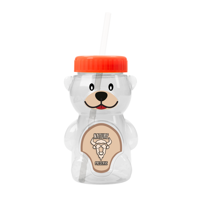 Garyline® Cubbie RPET Bottle with Straw Lid - 20 oz.