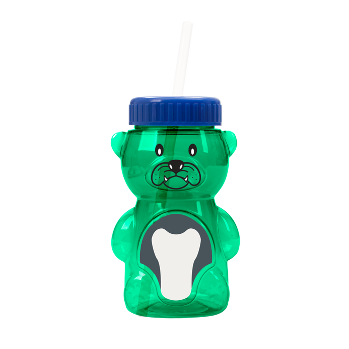 Garyline® Cubbie RPET Bottle with Straw Lid - 20 oz.