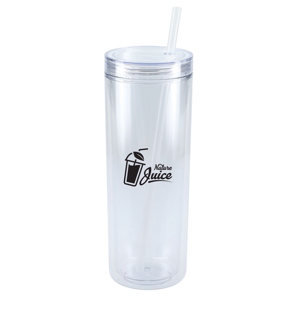 Chroma Recycled Acrylic Straw Tumbler 16 oz.