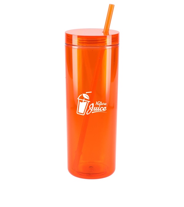 Chroma Recycled Acrylic Straw Tumbler 16 oz.