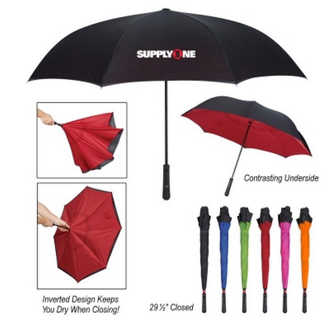 48" Two-Tone Inversion Umbrella