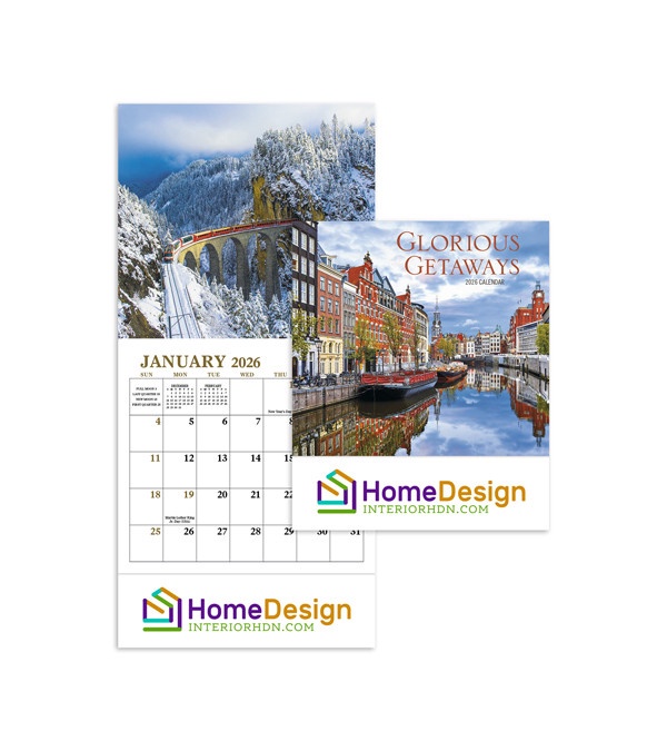 Glorious Getaways - Mini Calendar