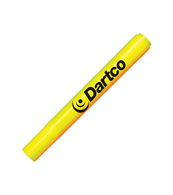 Brite Spots&reg; Fluorescent Highlighters with Solid Barrel